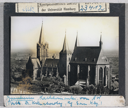 Vorschaubild Oppenheim: Katharinenkirche von Nordwesten 